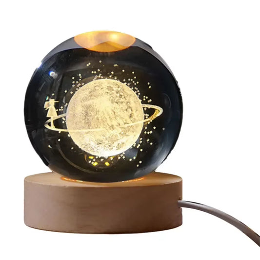 CosmicGlow™ | 3D Kristallen Bollamp